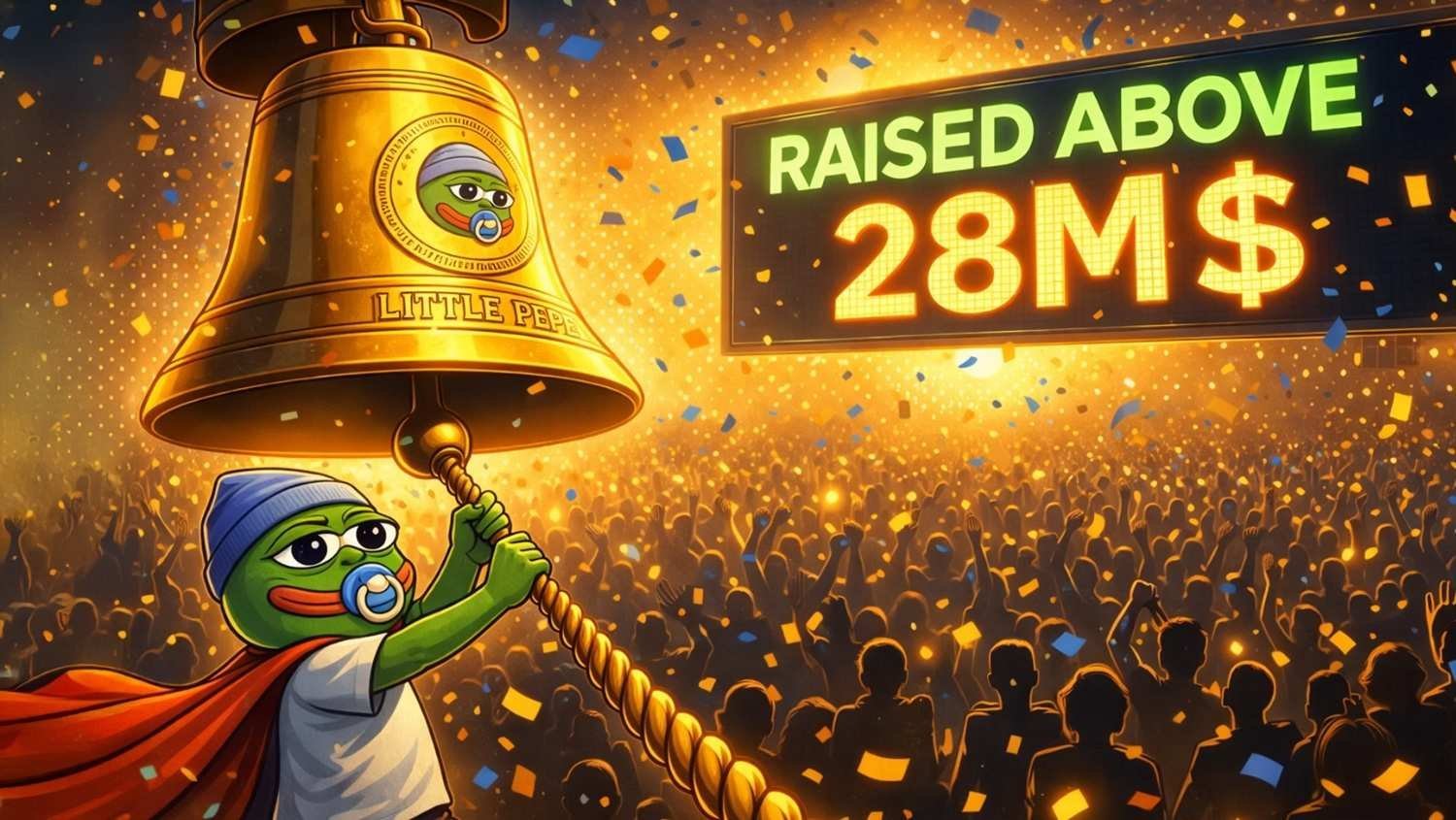 Ethereum-Based Little Pepe (LILPEPE) Raises Over $28M as Final Presale Stages Fill Ahead of Schedule