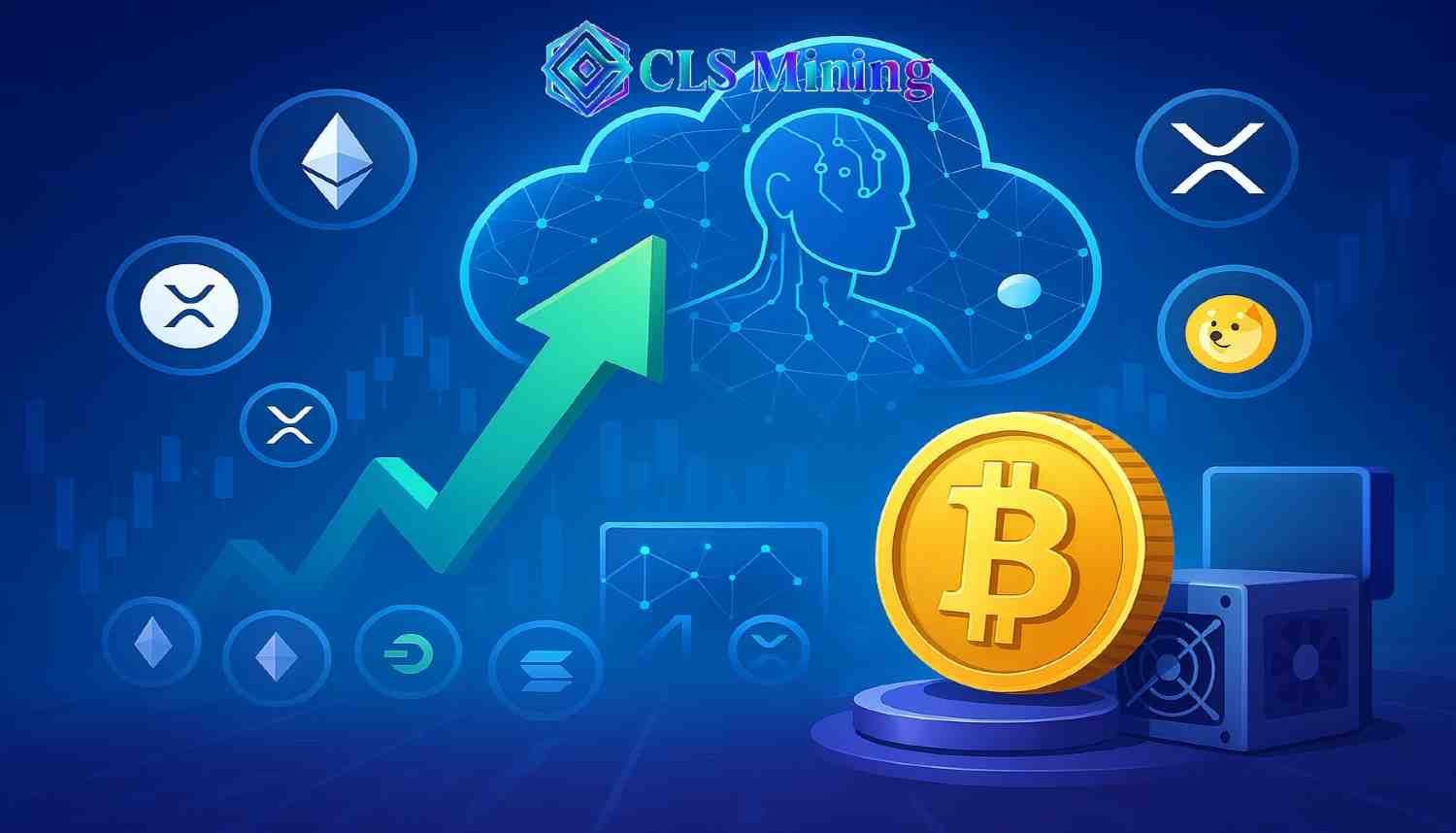 CLS Mining Soars: Multi-Coin Holders Usher in a New Era of AI Cloud Mining, Earning Up to $5,977 a Day