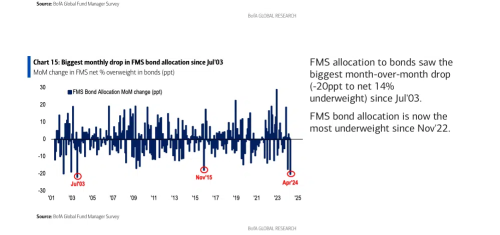 Turbulence ahead? Fund managers off bonds at highest rate in 20 years