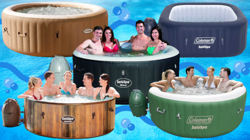 7 Best Inflatable Hot Tubs To Turn Your Backyard Into a Spa Retreat