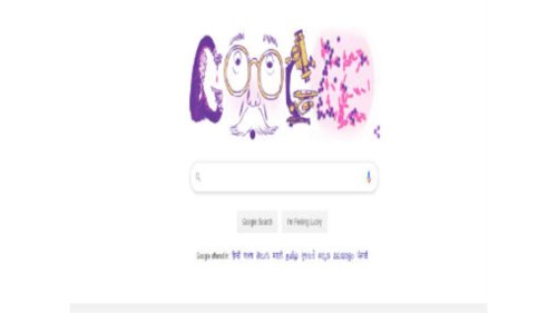 Today's Google doodle is dedicated to Hans Christian Gram, the man who stained bacteria different shades of purple