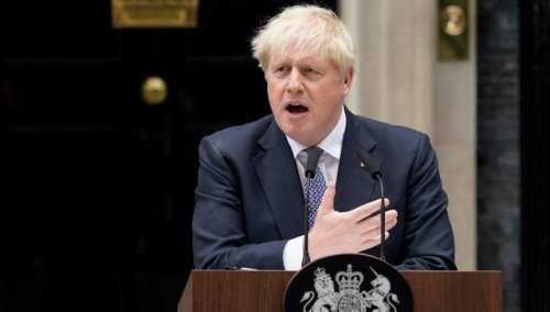 Former British PM Boris Johnson fights to keep career afloat in testimony on lockdown parties