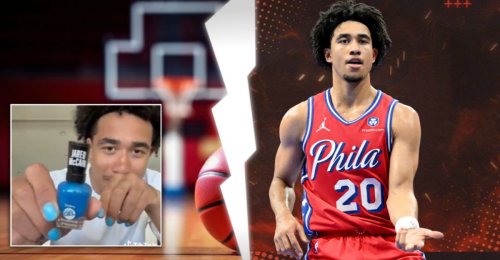 Sixers Rookie Jared McCain Launching Nail Polish Line Sends Fans into a Tizzy: “Guess He Couldn’t Get a Shoe Deal”