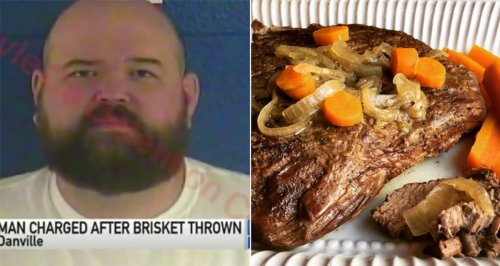 Angry Pitmaster Chucks 200-Degree Brisket at Innocent Woman, Leaving Her With BBQ Burn Marks