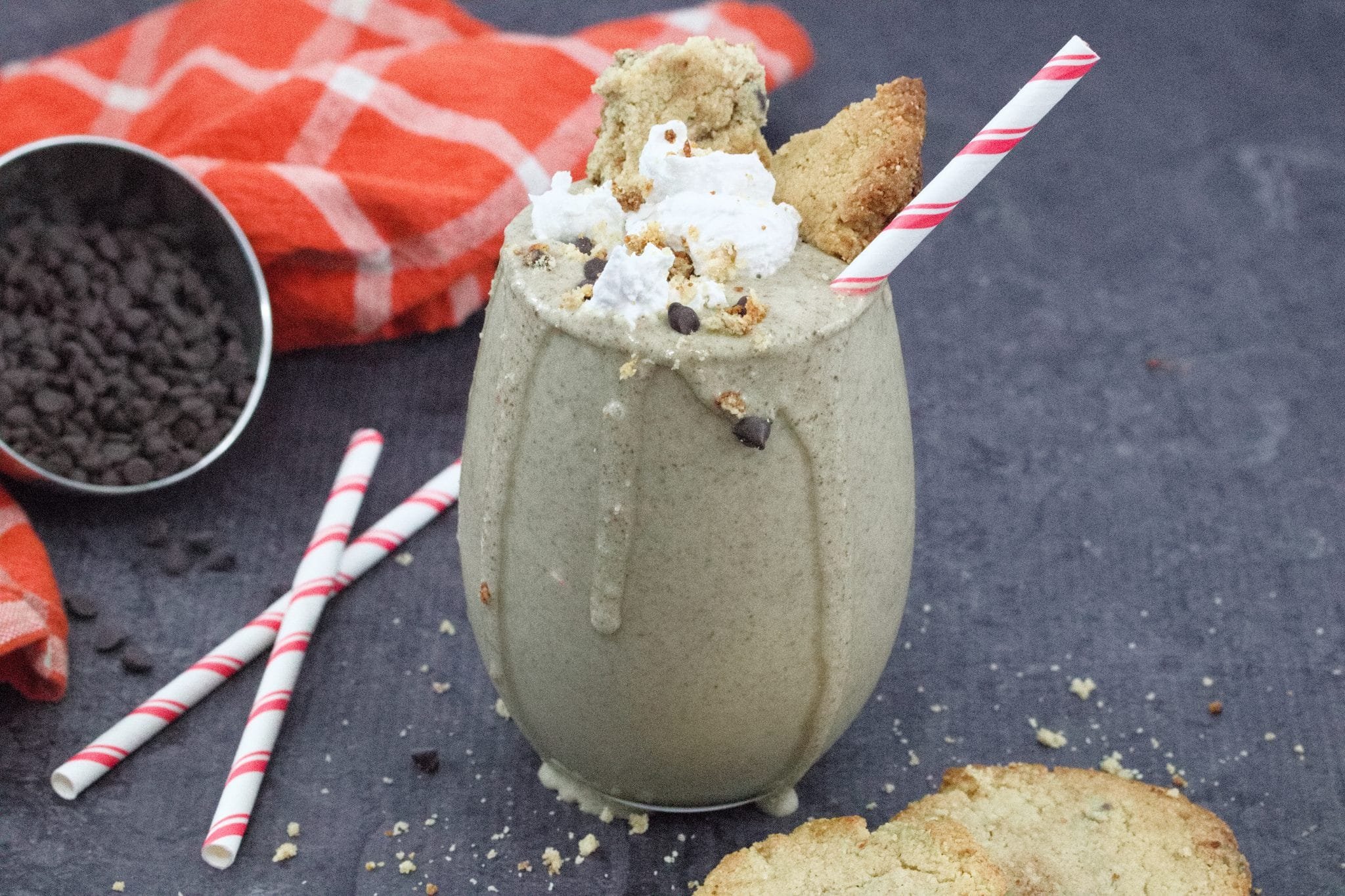 Indulgent Cookies & Cream Protein Shake (Dairy-free!)