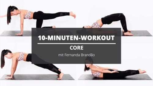 10 Minuten Yoga und Pilates mit Fernanda Brandão