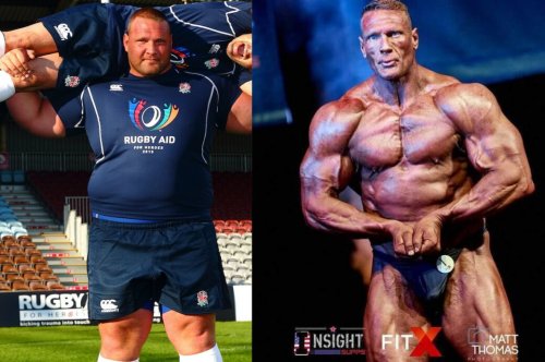 Unglaubliche Transformation! Vom übergewichtigen Strongman-Rentner zum Bodybuilder