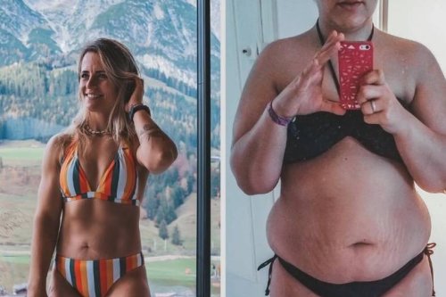 Schweiß, Tränen, keine Süßigkeiten Wie Nina auf ihrer beeindruckende Abnehmreise 45 Kilo verlor