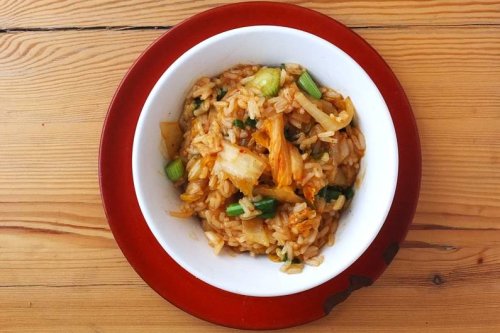 Gebratener Kimchi-Reis Rezept - FIT FOR FUN