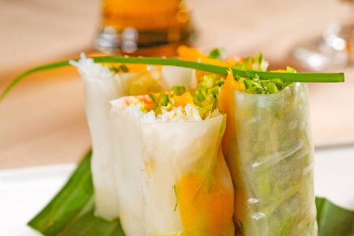 Rezept: Sommerrollen mit Gemüse und Tofu