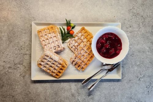 Gesunde Quarkwaffeln ohne Butter