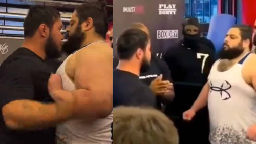 Iranian Hulk And Kazakh Titan Get into Physical Altercation During Their Heated Face-Off