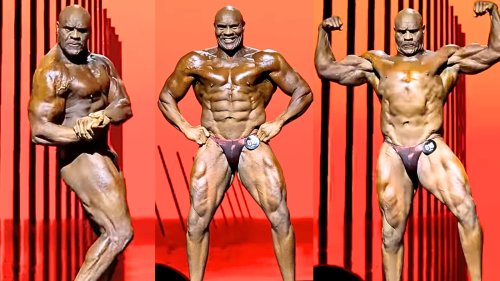 MMA Legend Bob Sapp Shines In Bodybuilding Debut at 50 Years Old