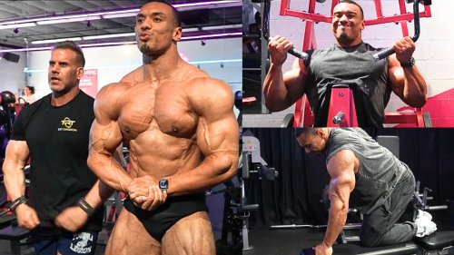 Jay Cutler Coaches Larry Wheels on Back Training and Posing to Help Him Earn an IFBB Pro Card