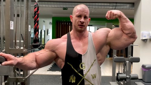 Michal Krizo Gets Ripped with Biceps-Focused Arm Workout 2 Weeks from ...