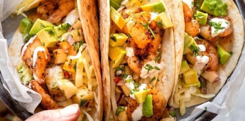 This Shrimp Tacos Recipe With Creamy Sauce Will Forever Change Your Taco Night