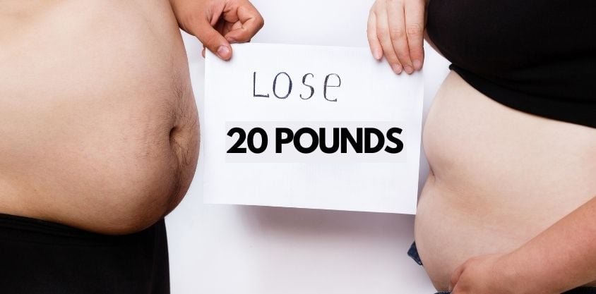 How To Lose 20 Pounds as Quickly and Safely as Possible