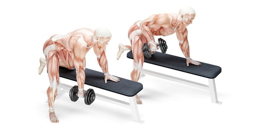 Bulletproof Your Back and Improve Your Posture With These Six Dumbbell Exercises, Says a Top Trainer