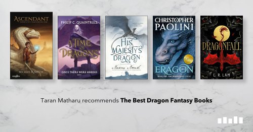 The Best Dragon Fantasy Books, recommended by Taran Matharu