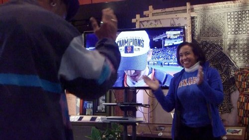 Still one heck of a season — Royals fans dance loss away at watch party