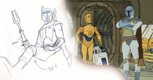 Early Star Wars animation and introducing Boba Fett with Michael Hirsh & Clive Smith - Exclusive Interview