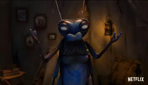 Meet Ewan McGregor's Cricket in the first teaser for Guillermo del Toro's Pinocchio