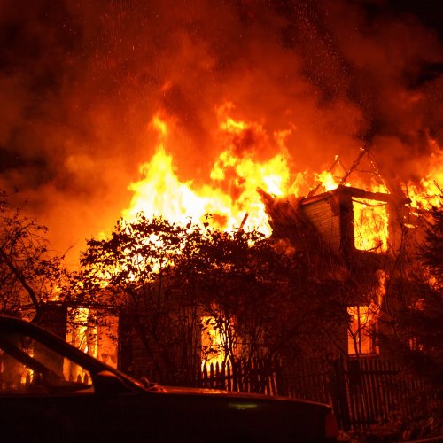 Listen: Homes Destroyed in California's Largest Wildfire