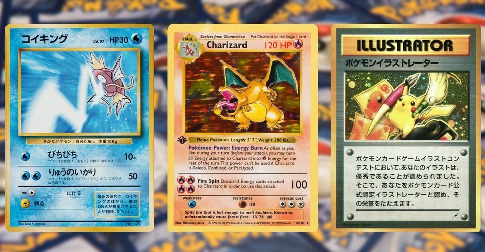 15 Of The Most Expensive Pokemon Cards Ever Sold (& How Many Of Them Are Out The