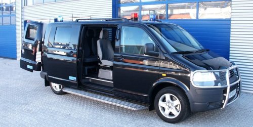 What's inside a bodyguard vehicle?