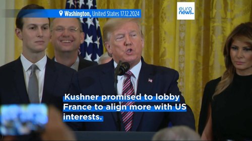 Charles Kushner, father of Trump's son-in-law, confirmed as US ambassador to France