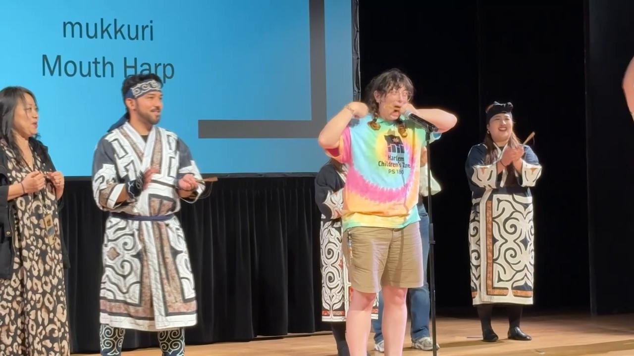 US: Ainu festival in New York.
