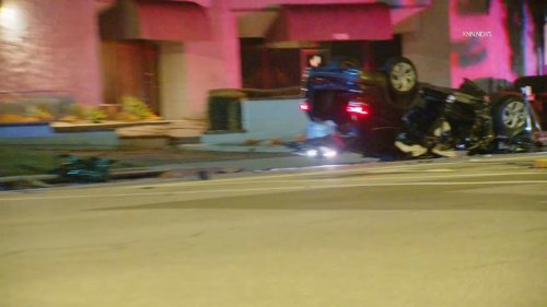 US, Los Angeles: San Dimas Police Pursuit Leads to Crash and Multiple Hospitalizations