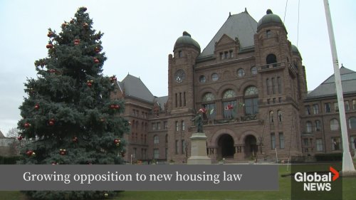 Ontario’s new housing law passes despite growing opposition
