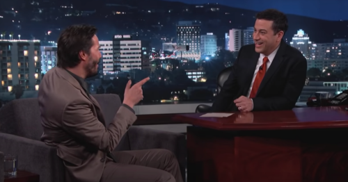 Jimmy Kimmel's Audience Went Silent After Keanu Reeves Revealed This
