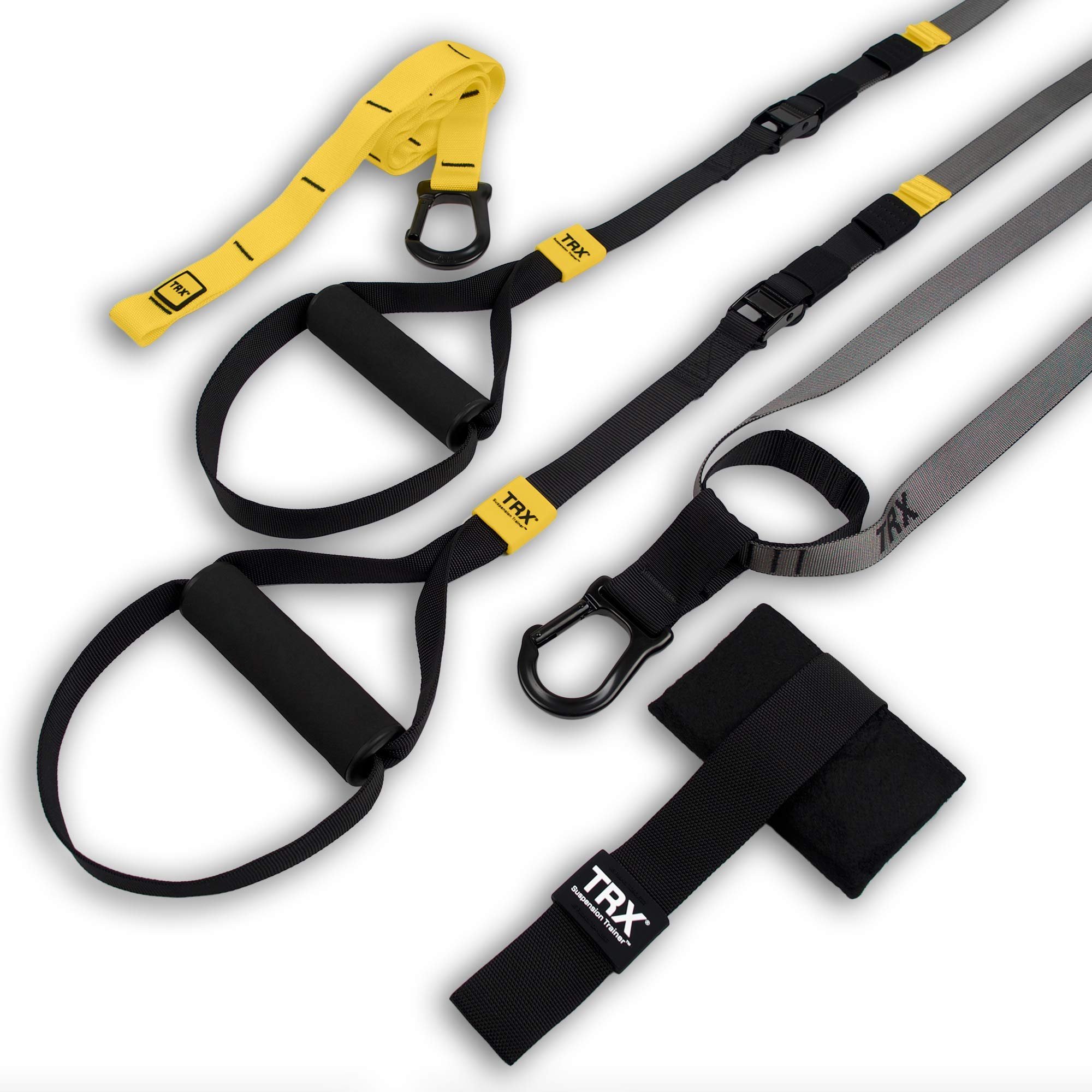 Lightweight and portable TRX GO suspension trainer system