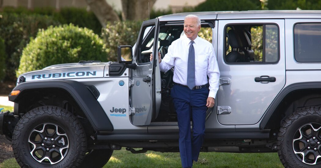 President Biden's Big Electric Vehicle Push to Combat Climate Change