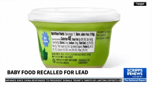 Target baby food recalled over lead contamination