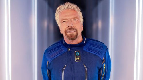 Richard Branson Successfully Flies Into Space Aboard Virgin Galactic's Unity 22