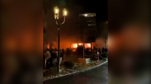 Dozens feared dead in an explosion at Swiss ski resort