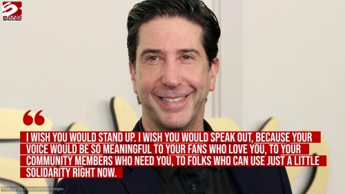 David Schwimmer hits out at Hollywood