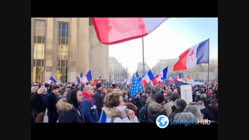 France: Thousands Protest Against COVID Restrictions On Non-Vaccinated