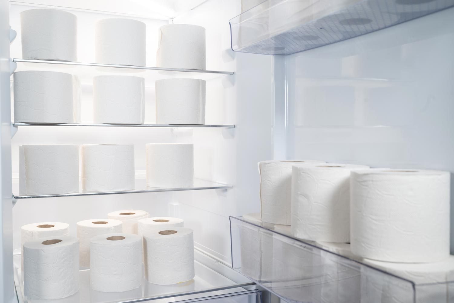 Why Everyone's Suddenly Putting Toilet Paper in the Fridge
