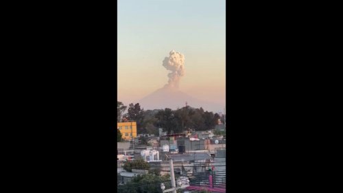 Mexico: New Eruption At Popocatepetl Volcano Spews Huge Ash Plume 2