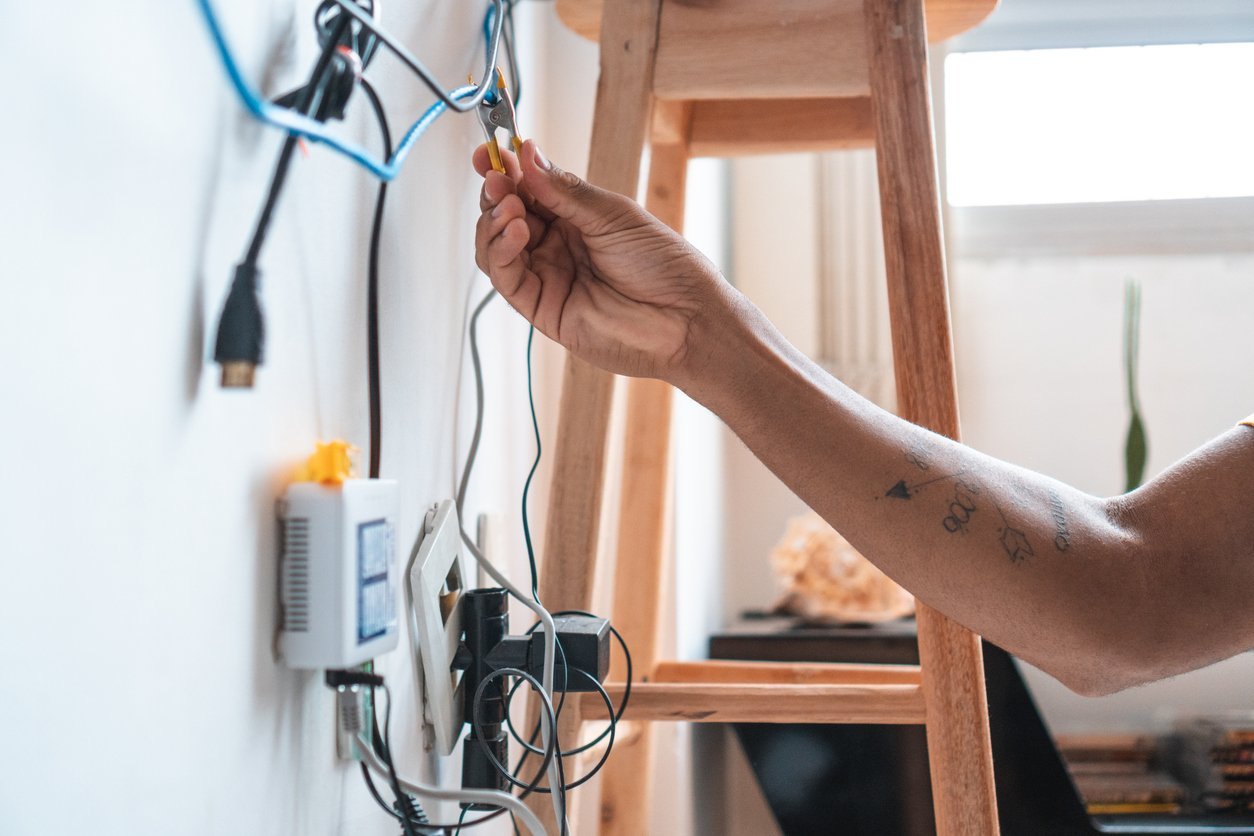 Genius Solutions for Hiding Cords and Other Eyesores Around the House