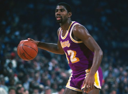 What was holding Magic Johnson back in the 1984 NBA finals? 