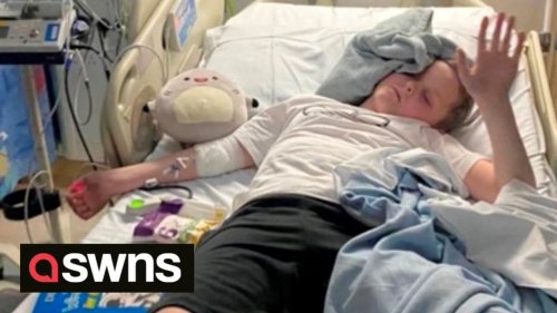 UK schoolboy begs mum for leg amputation after shock 'suicide disease' diagnosis