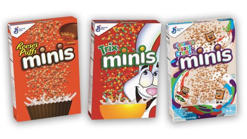 General Mills Is Getting In On The Mini Trend By Shrinking Its Classic Cereals