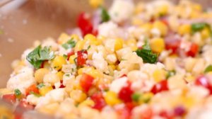 This Delicious Corn Salad with Queso Fresco is Really Refreshing!