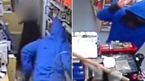 Shopkeeper bravely fights off masked robber trying to steal from Shoreham shop