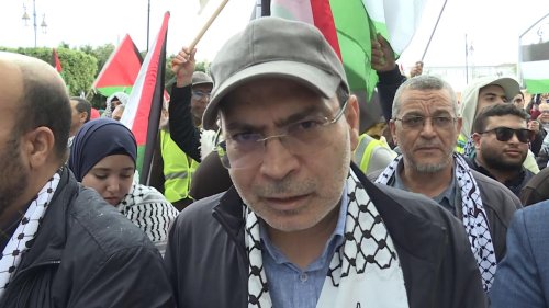 Morocco: Thousands rally in Rabat in solidarity with Palestinians amid ongoing Israeli genocide in Gaza